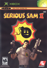 Serious Sam II PAL Xbox PAL box art